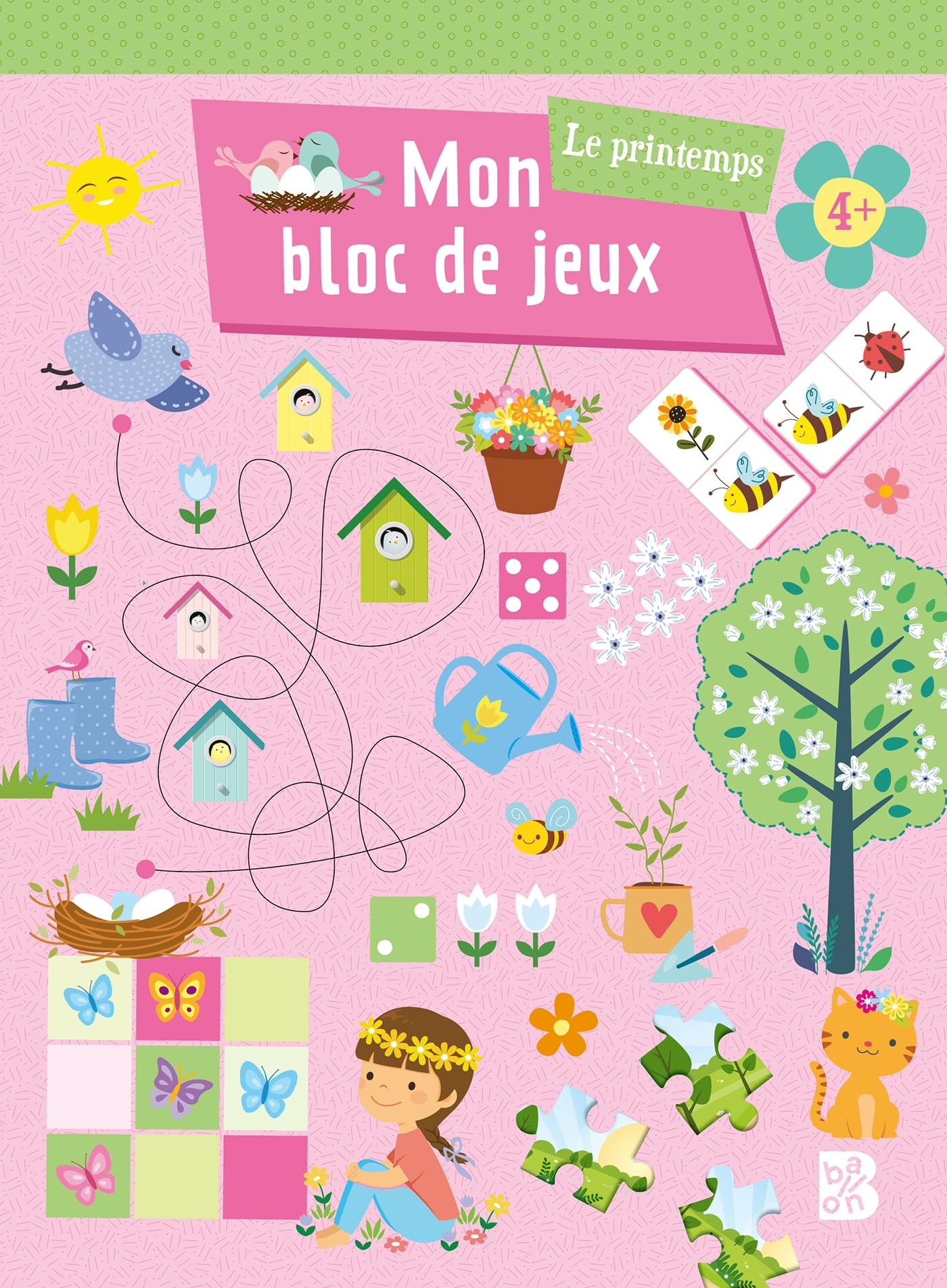 Le printemps : mon bloc de jeux