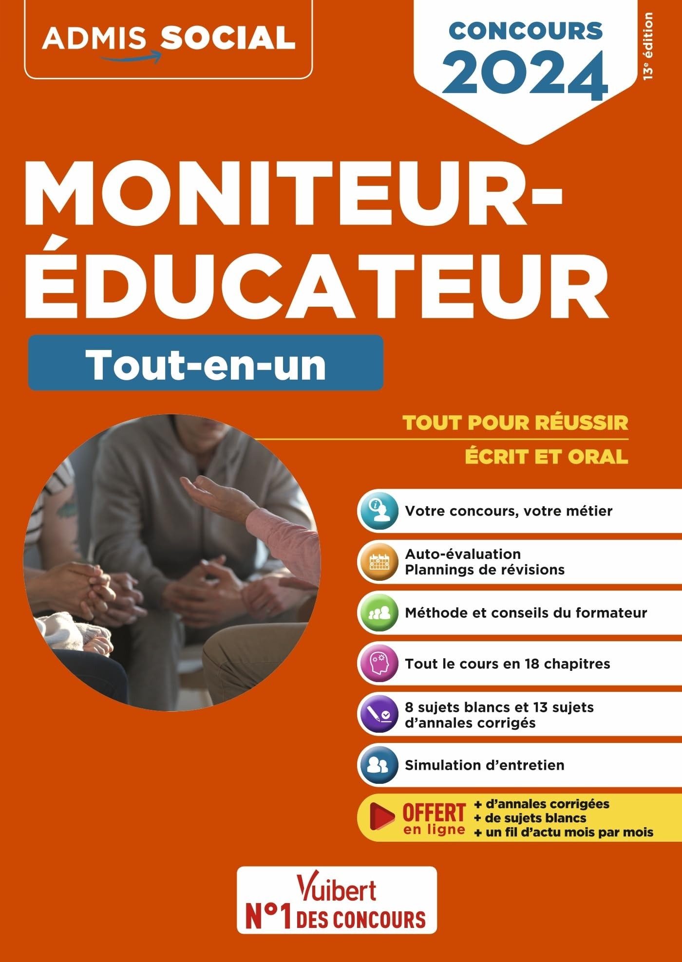 Moniteur-éducateur : tout-en-un : concours 2024