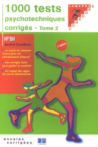 1.000 tests psychotechniques corrigés. Vol. 2