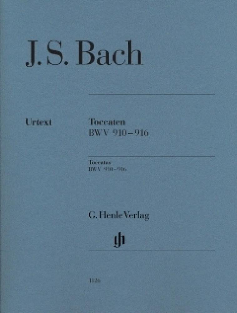 Toccatas BWV910-916-sans doigtés --- Piano