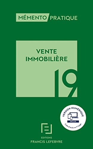 Vente immobilière 2019