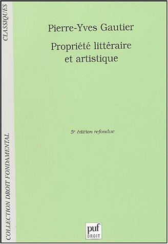 Propriété littéraire et artistique