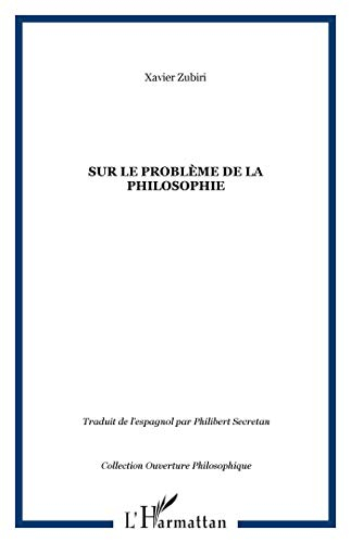 Sur le problème de la philosophie