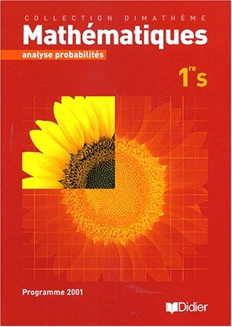 Mathématiques, analyse probabilités 1re S