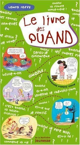 Le livre des quand
