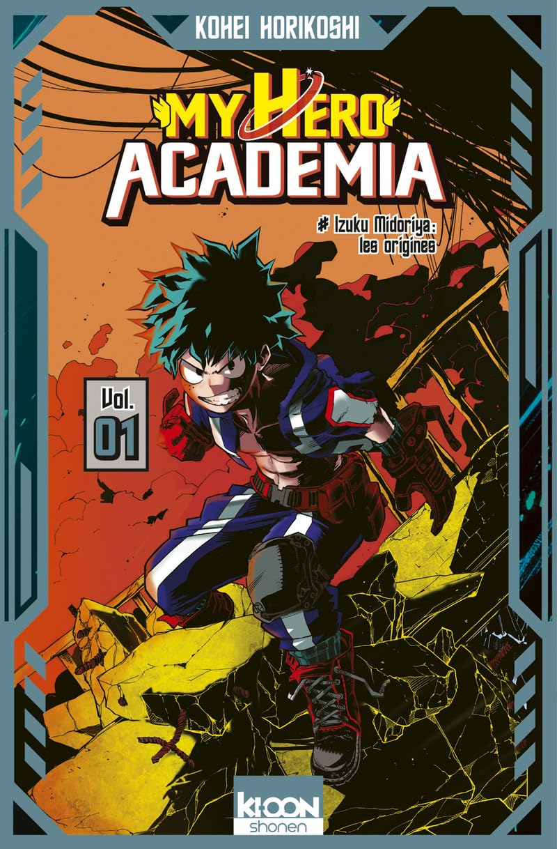 My hero academia. Vol. 1. Izuku Midoriya : les origines