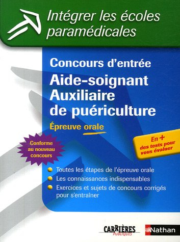 Concours d'entrée aide-soignant, auxiliaire de puériculture : épreuve orale : toutes les étapes de l