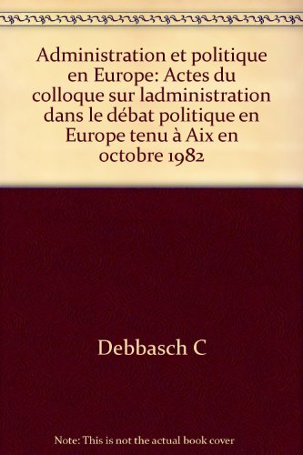 administration et politique en europe