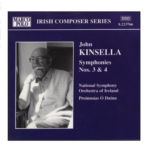 kinsella: symphonies nos. 3 and 4