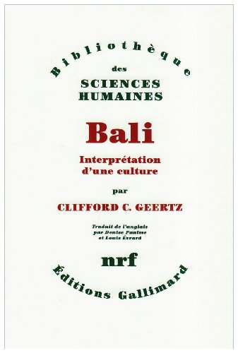 Bali, interprétation d'une culture