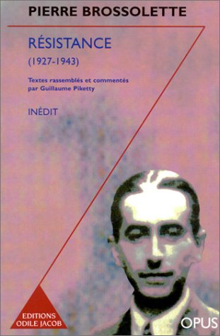 Résistance, 1927-1943