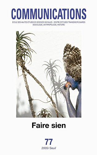 Communications, n° 77. Faire sien : emprunter, s'approprier, détourner