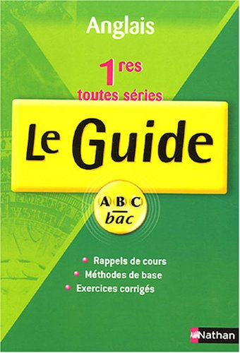 Anglais, 1res toutes séries