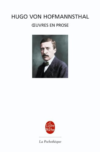 Oeuvres en prose