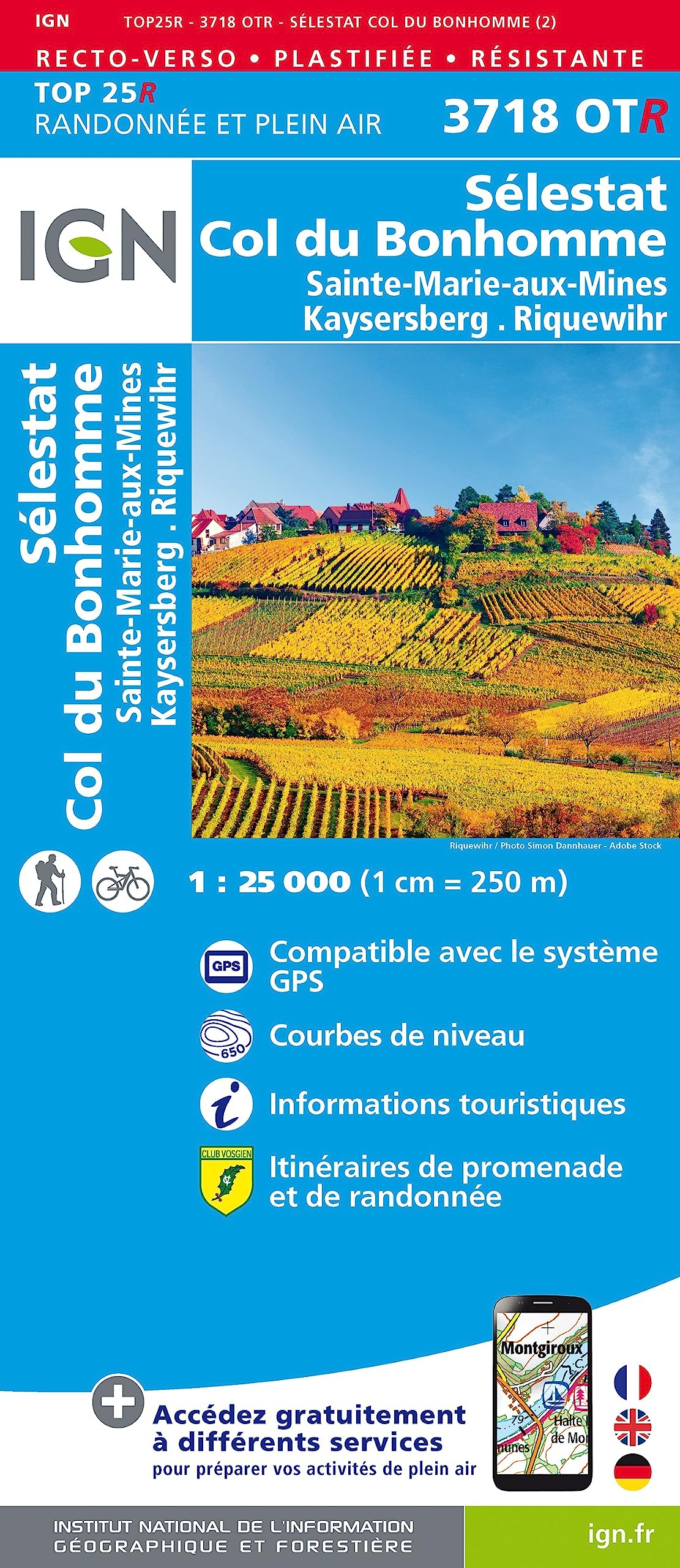 3718OTR Selestat col du bonhomme ste marie aux mines resistante