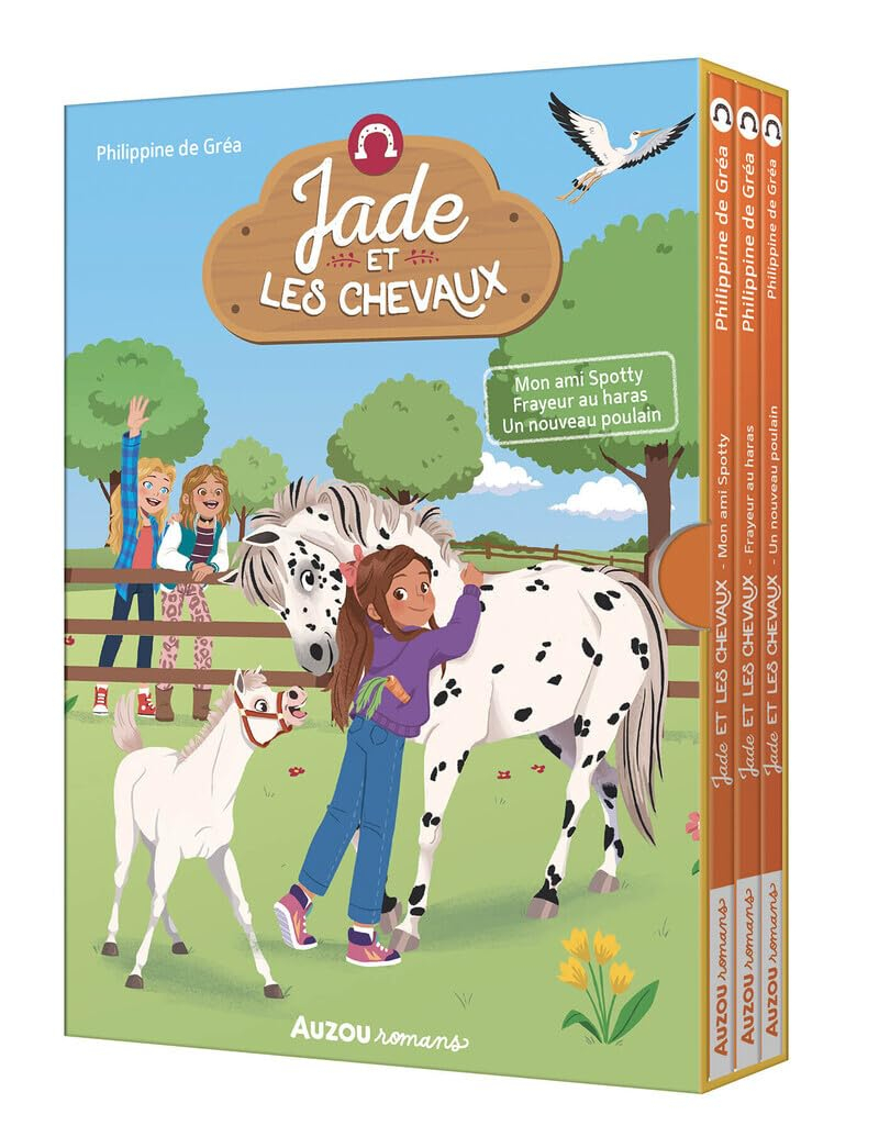 Jade et les chevaux : coffret bibliothèque tomes 1 à 3