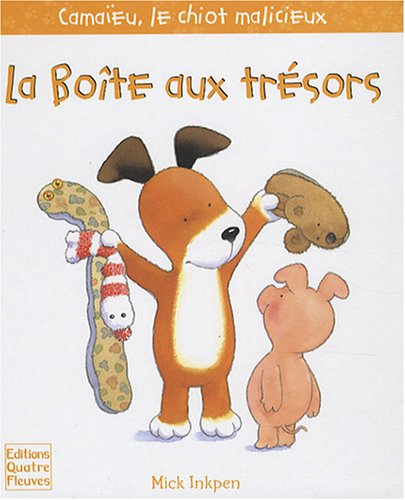 Camaïeu, le chiot malicieux. La boîte aux trésors