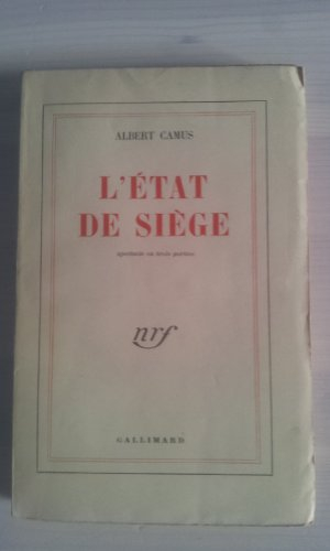 L'état de siège : spectacle en trois parties