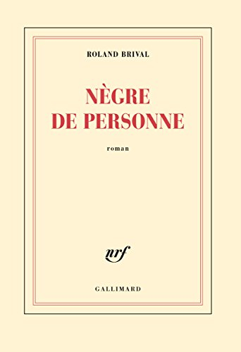 Nègre de personne