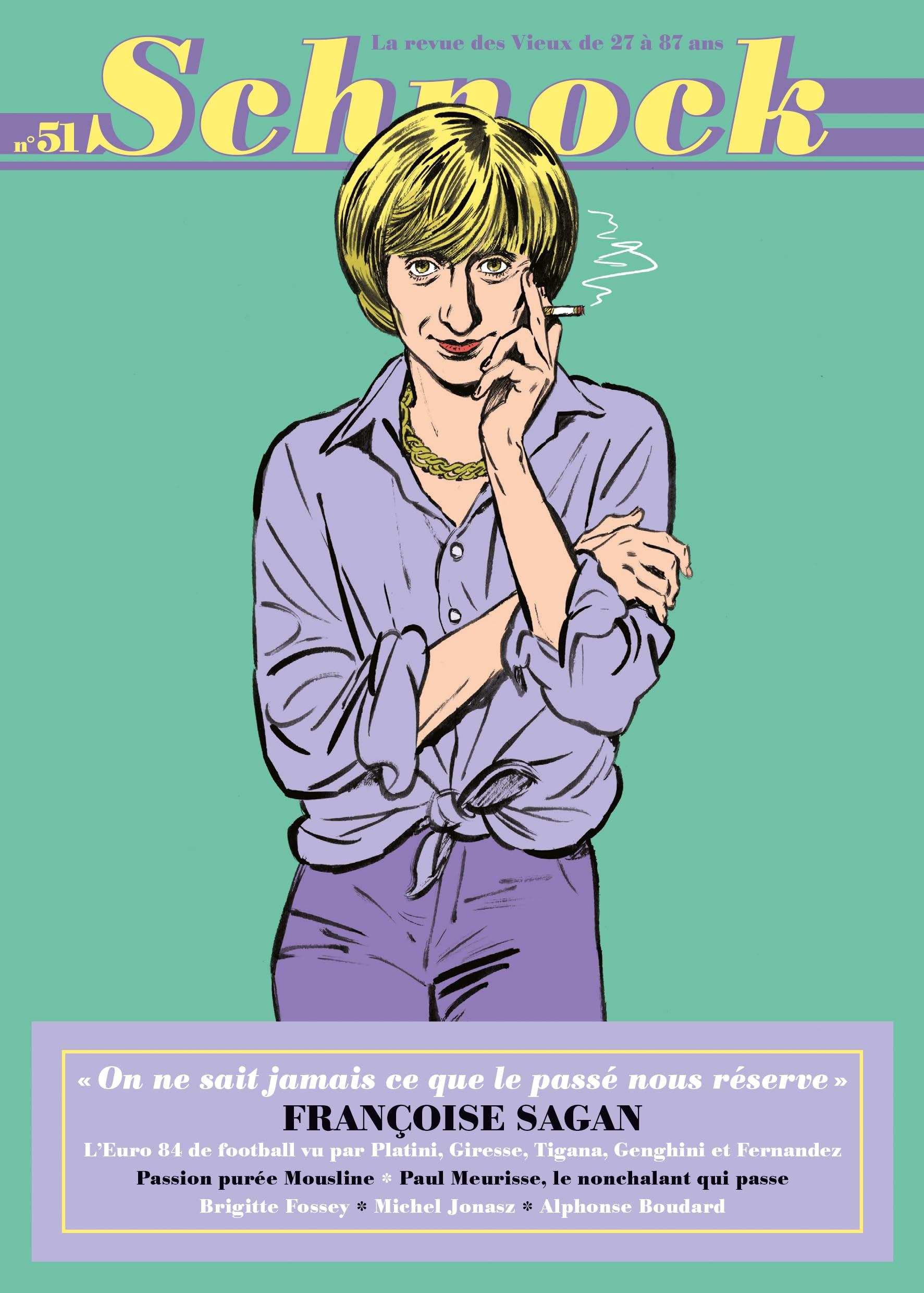 Schnock, n° 51. Françoise Sagan