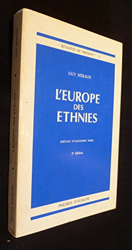 l'europe des ethnies