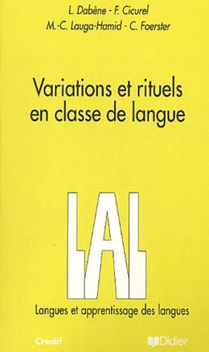 Variations et rituels en classe de langue