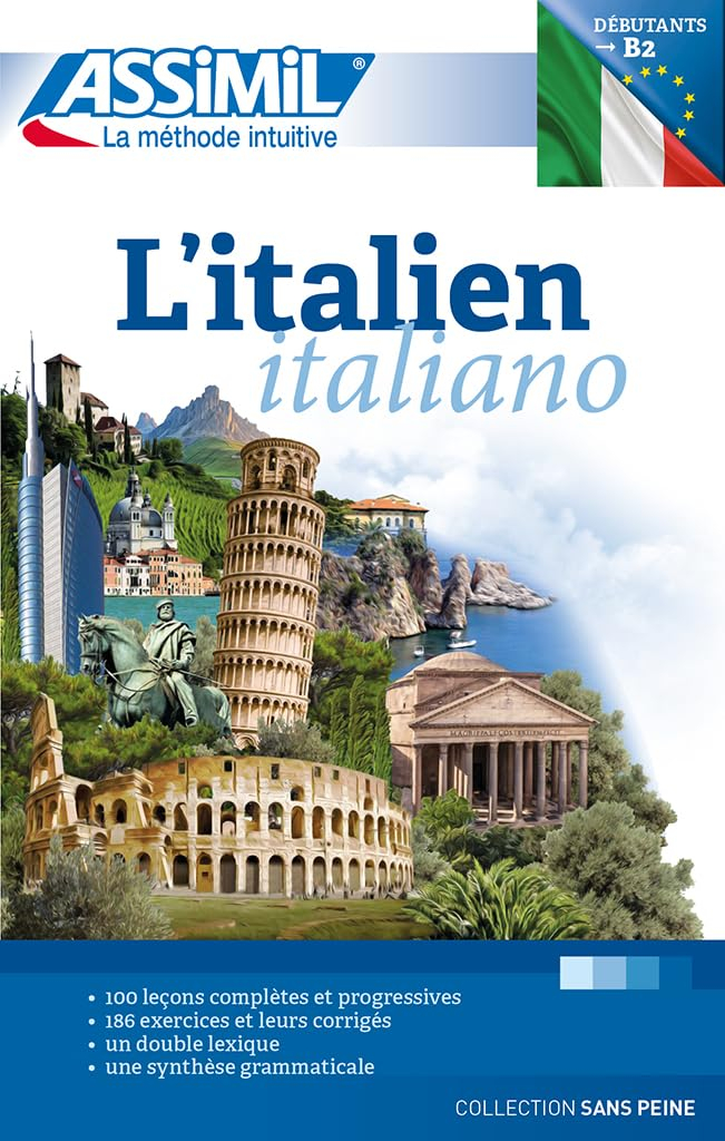 L'italien : débutants & faux-débutants, niveau atteint B2