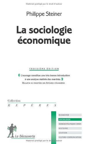 La sociologie économique