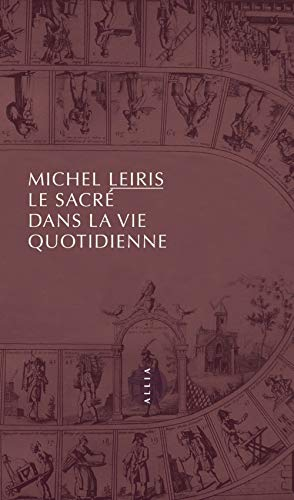 le sacré dans la vie quotidienne