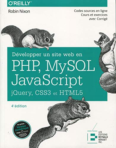 Développer un site web en PHP, MySQL, JavaScript, jQuery, CSS3 et HTML5