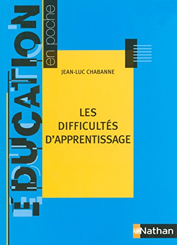 Les difficultés d'apprentissage