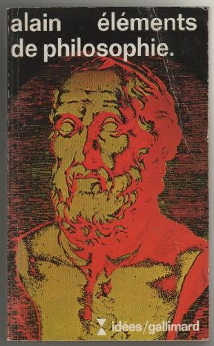 Eléments de philosophie