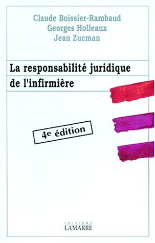 la responsabilité juridique de l'infirmière