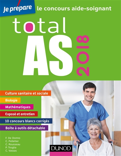 Total AS 2018 : le concours aide-soignant
