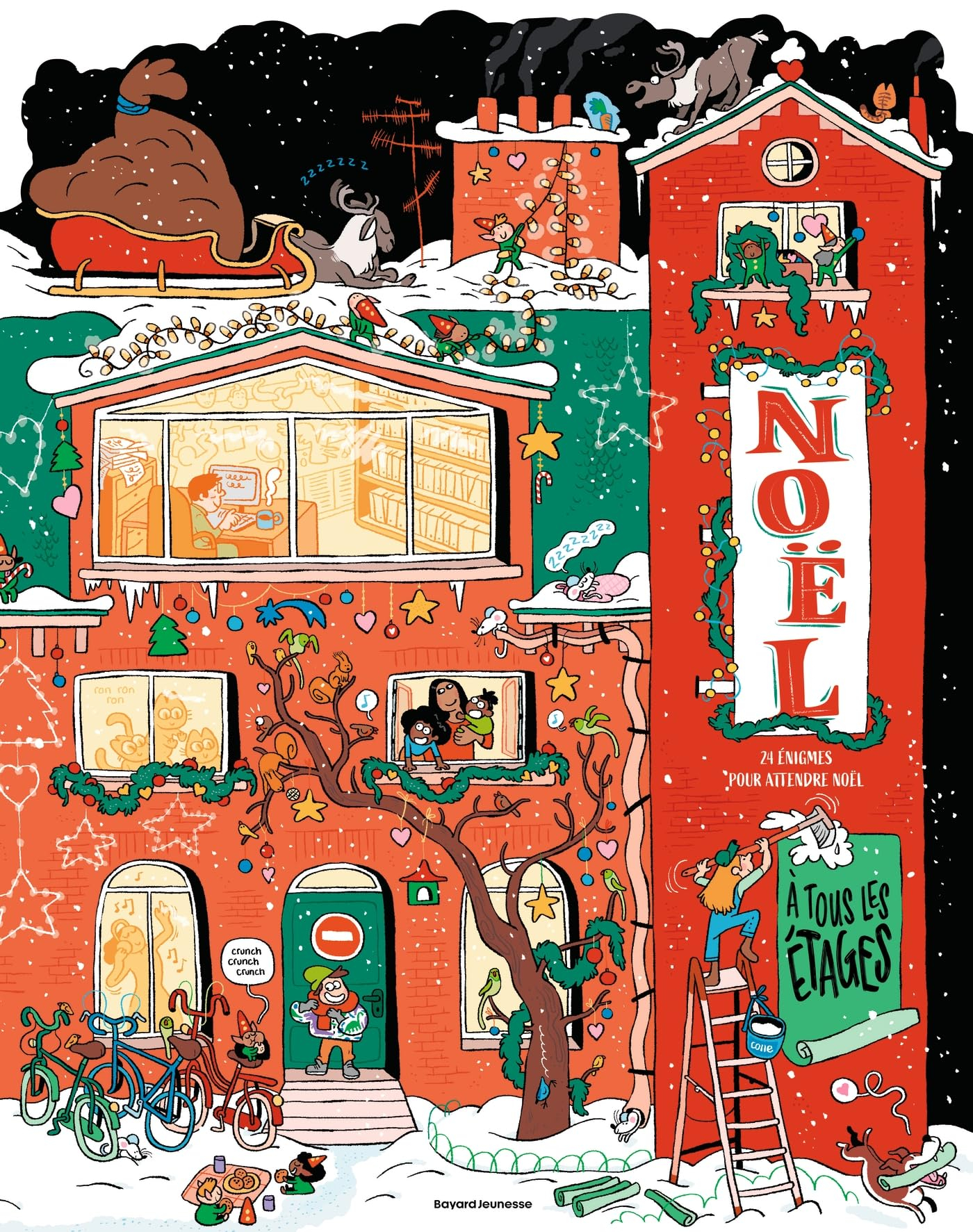 Noël à tous les étages : 24 énigmes pour attendre Noël