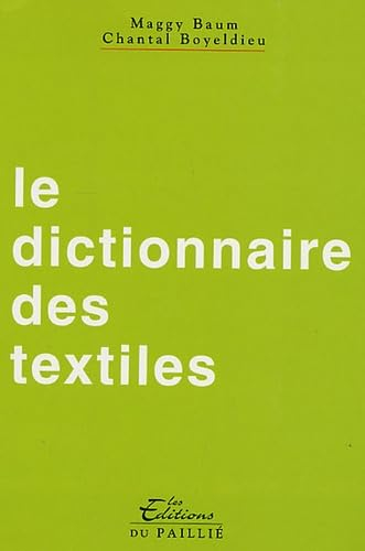 Le dictionnaire des textiles