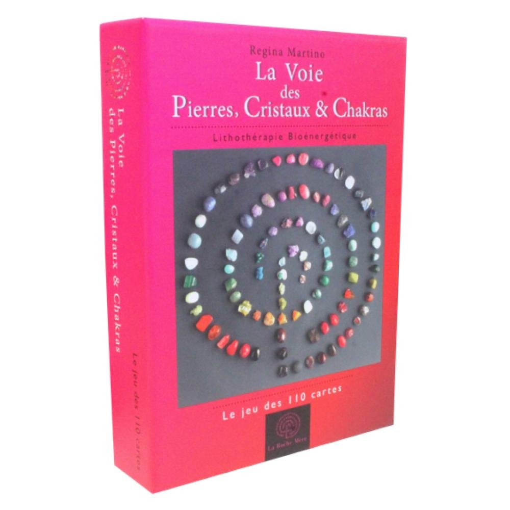 La Voie des Pierres, Cristaux & Chakras - Le jeu de 110 cartes