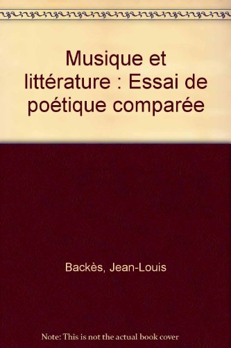 Musique et littérature