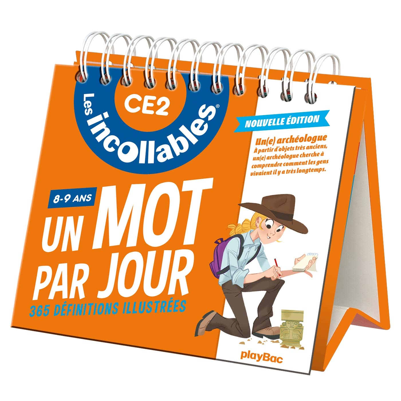 Les incollables, CE2, 8-9 ans : un mot par jour, 365 définitions illustrées