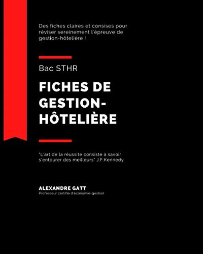 Fiches de gestion-hôtelière: Bac STHR