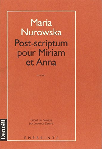 Post-scriptum pour Myriam et Anna
