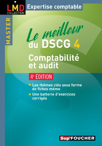 Le meilleur du DSCG 4 : comptabilité et audit : master