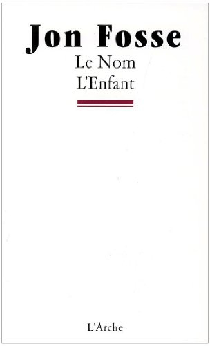 Le nom. L'enfant