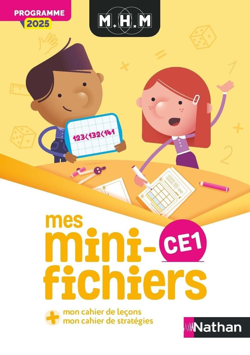 MHM - Mes mini-fichiers CE1: Programme 2025