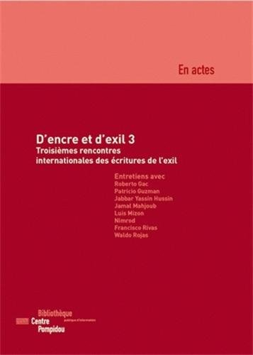 D'encre et d'exil 3