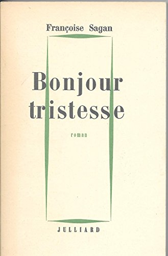 bonjour tristesse, ancienne édition