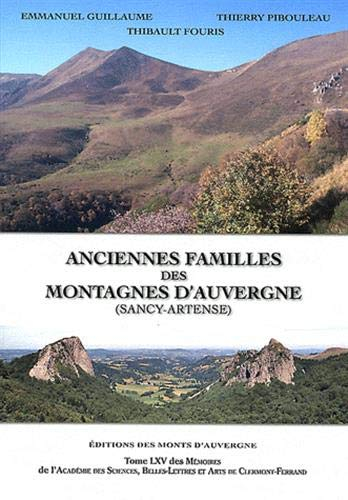 Anciennes familles des montagnes d'Auvergne : Sancy-Artense