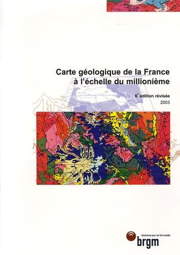 Carte géologique de la France à l'échelle du millionième