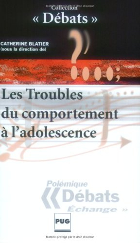 Les troubles du comportement à l'adolescence
