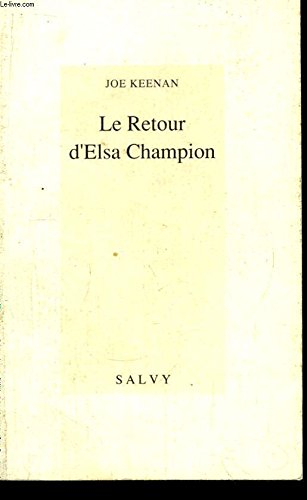 Le retour d'Elsa Champion